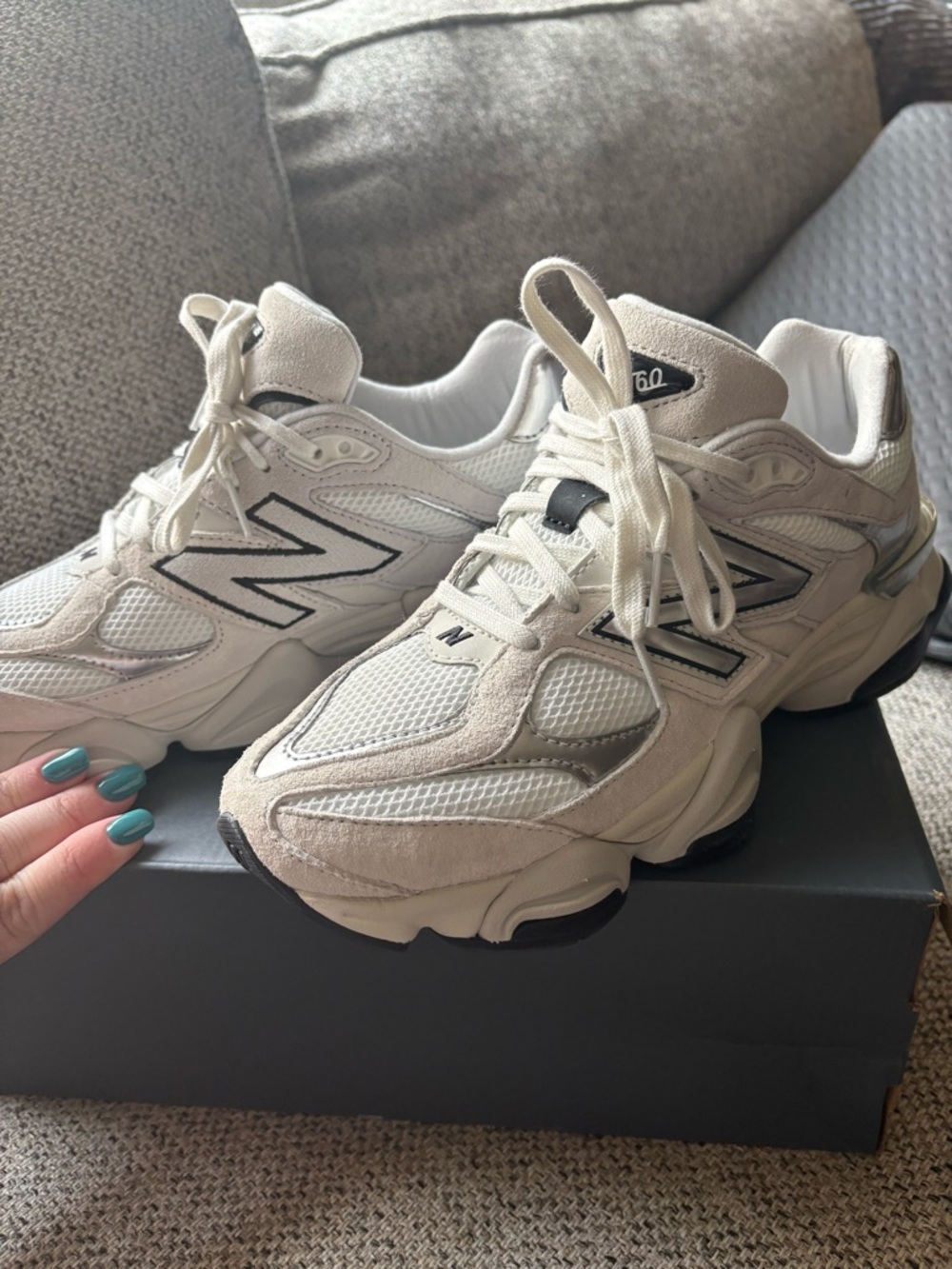 New Balance 9060 Gray White